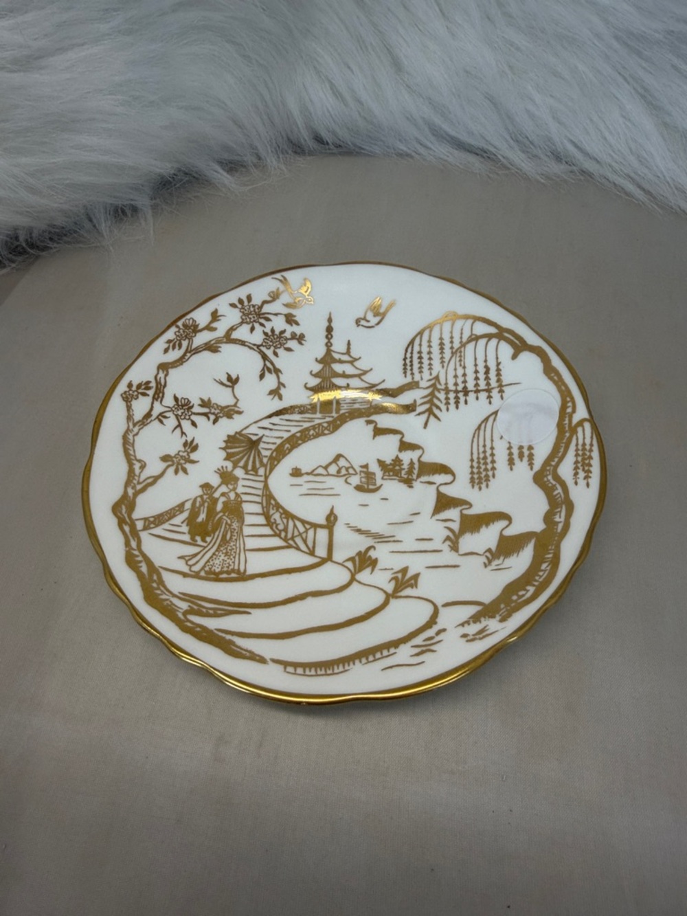 Hammersley Golden Geisha bone china saucer